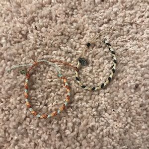 Pura Vida braided bracelets bundle